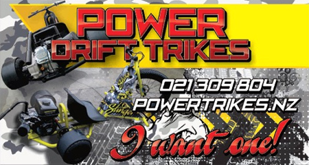 Power Drift Trikes banner - I Want One!
